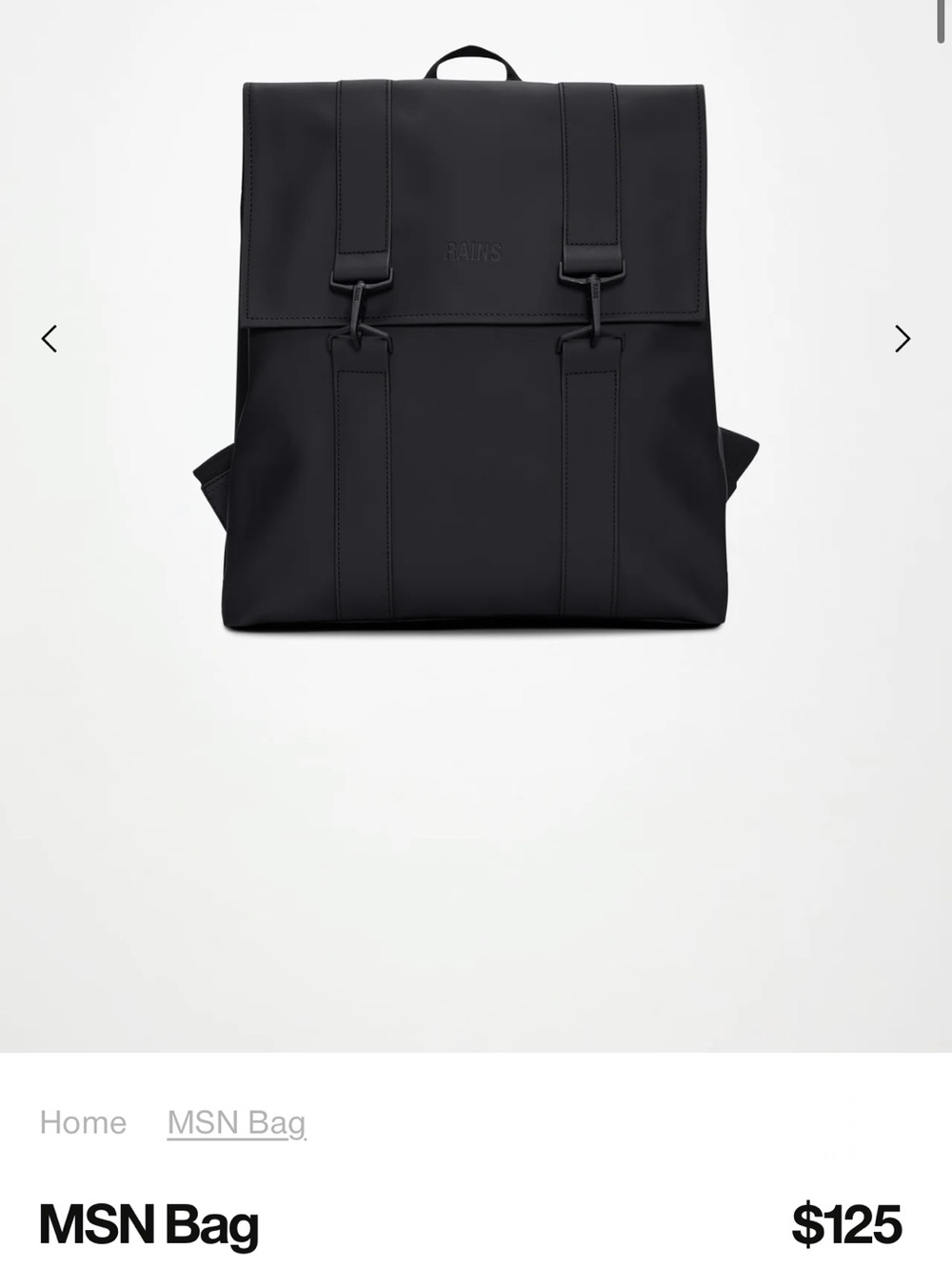 Rains MSN Bag